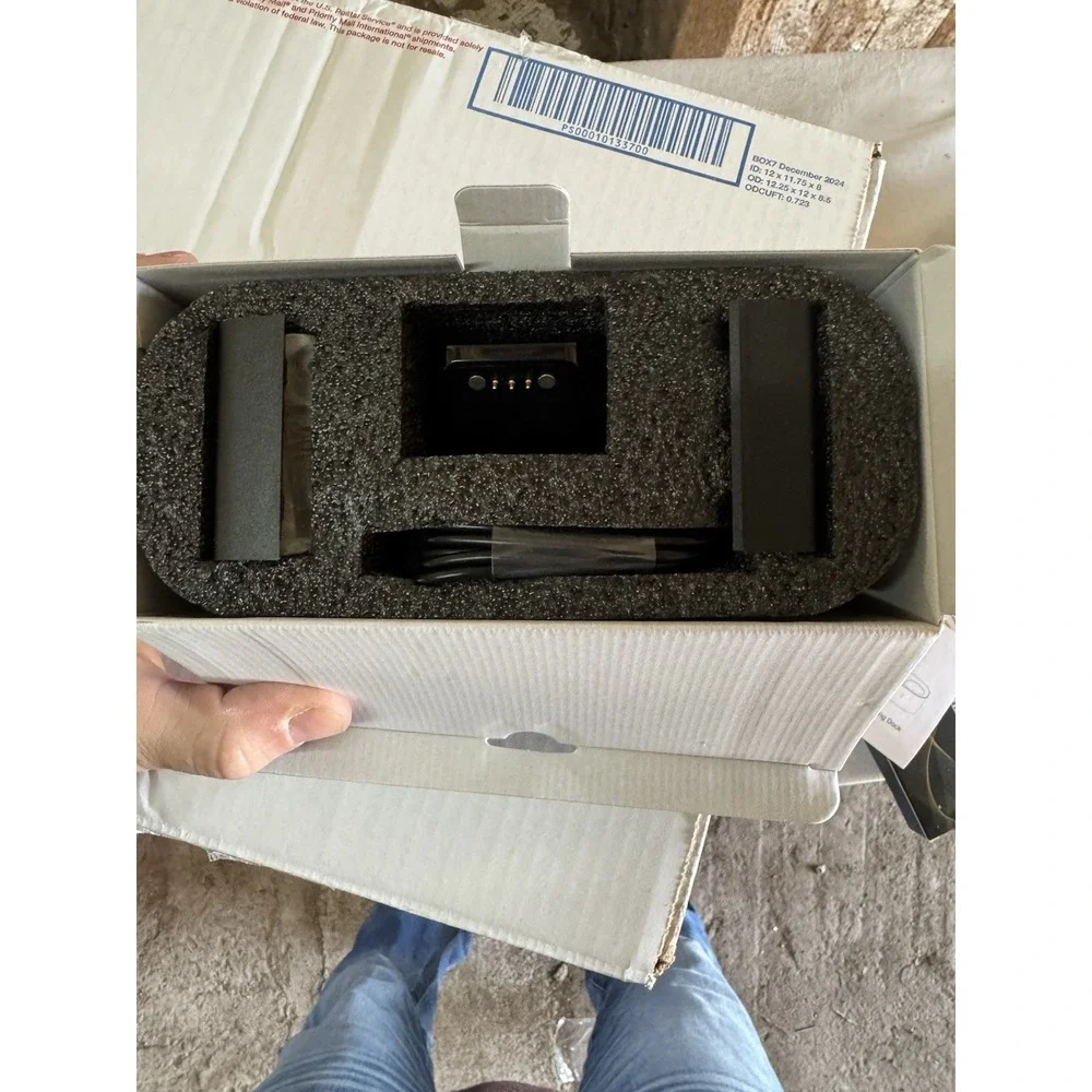 NEWDERY Wired Controller Charging Dock Black Plastic Charger